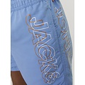 Jack & Jones Jack & Jones Heren Zwemshorts JPSTFIJI Double Logo Effen Lichtblauw