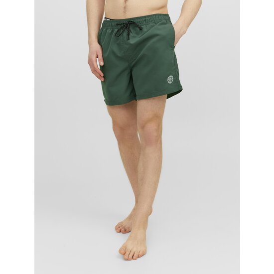 Jack & Jones Jack & Jones Heren Zwemshort JPSTFIJI Dubbele Waistband Groen