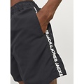 Jack & Jones Jack & Jones Heren Zwemshorts JPSTFIJI Black Tape Effen Zwart