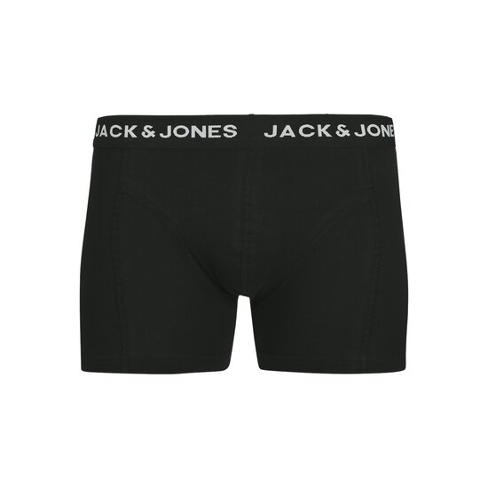 Jack & Jones Jack & Jones Heren Boxershorts Effen Trunks JACANTHONY 5-Pack Zwart