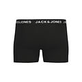 Jack & Jones Jack & Jones Heren Boxershorts Effen Trunks JACANTHONY 5-Pack Zwart