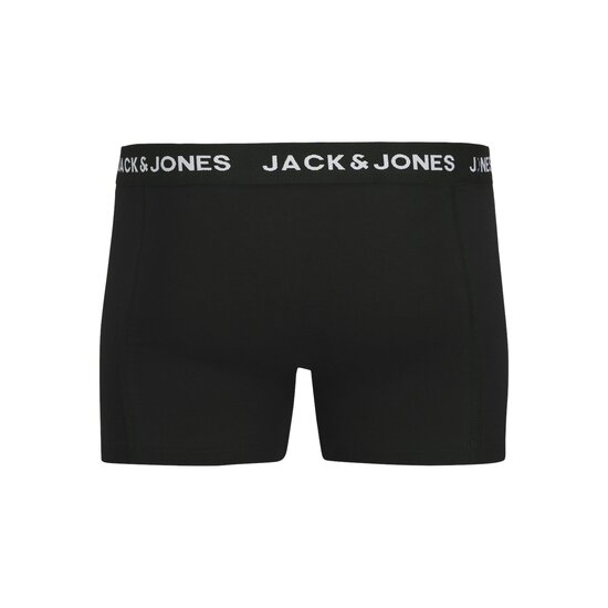 Jack & Jones Jack & Jones Heren Boxershorts Effen Trunks JACANTHONY 5-Pack Zwart