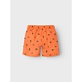 Name It Name It Jongens Zwemshort Kinderen NKMZADDI Surfende Hond Print Oranje