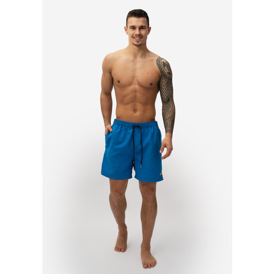 Happy Shorts Happy Shorts Men's Swim Short Solid Blue