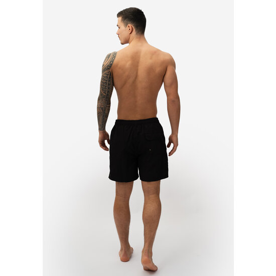 Happy Shorts Happy Shorts Men's Swim Short Plain Black