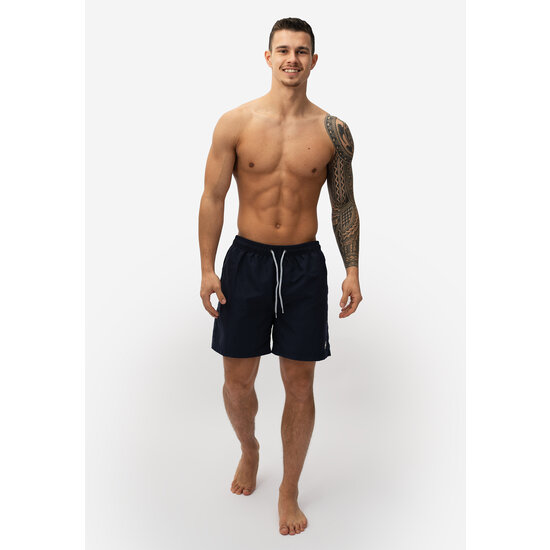 Happy Shorts Happy Shorts Men's Swim Short Plain Dark Blue