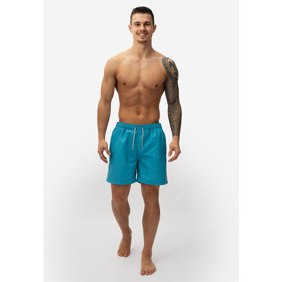 Happy Shorts Happy Shorts Men's Swim Short Solid Mint Blue