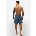 Happy Shorts Happy Shorts Men's Swim Short Palm Tree Print Blue