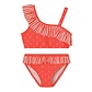 Name It Name It Girls Bikini Set Kids NMFZEDOT Hearts Print Red