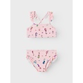 Name It Name It Meisjes Bikiniset Kinderen NMFZAMAR Zeepaardprint Roze