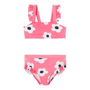 Name It Meisjes Bikiniset Kinderen NMFZULLE Bloemenprint Roze