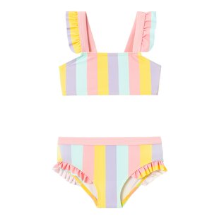 Name It Girls Bikini Set Kids NMFZULLE Striped Multicolor