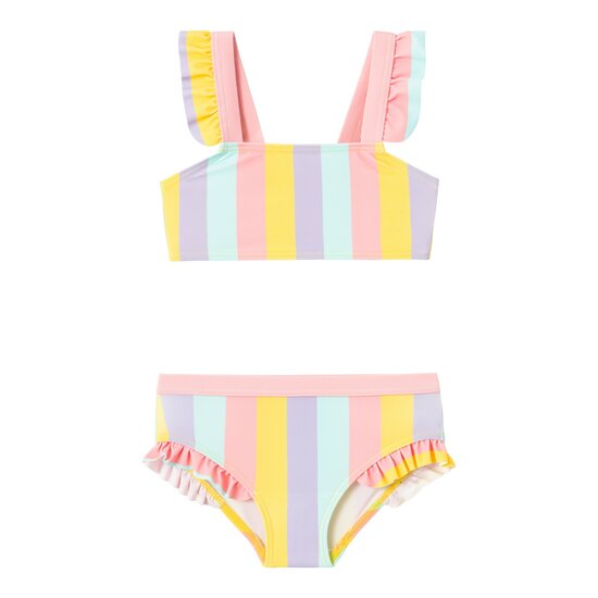 Name It Name It Girls Bikini Set Kids NMFZULLE Striped Multicolor