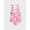Name It Name It Girls Swimsuit Children Floral Print Pink