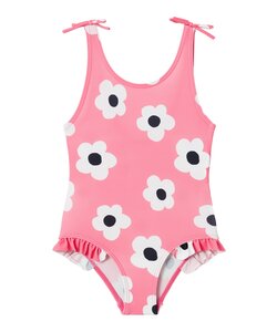 Name It Meisjes Badpak Kinderen Bloemenprint Roze