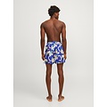 Jack & Jones Jack & Jones Men's Swim Shorts JPSTFIJI AOP Blue Tropical Paradise Print