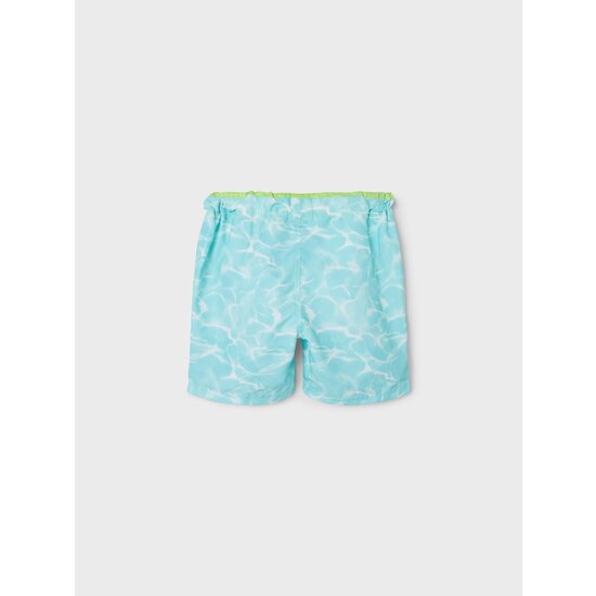 Name It Name It Boys Swim Short Kids NKMZAGLO Water Print Blue