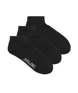 Jack & Jones Men's Sneaker Socks JACLOUIS DONGO 3-Pack Black