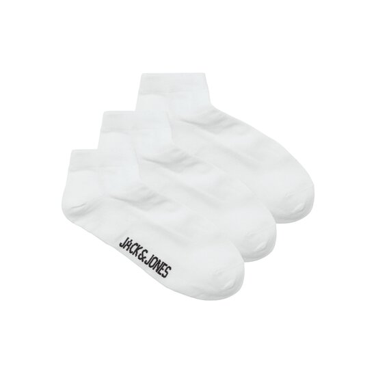 Jack & Jones Jack & Jones Men's Sneaker Socks JACLOUIS DONGO 3-Pack White