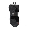 STAPP Stapp Techno Unisex Boston All Season Quarter Work Socks 27405 Black 1-Pair