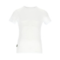 Basset Basset Ladies/Gentlemen Bamboo T-Shirt Round Neck White