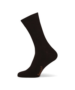 Basset Men's Socks Cotton Dark Brown