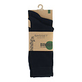 Basset Basset Ladies/Men's Bamboo Socks 2-Pack Dark Blue