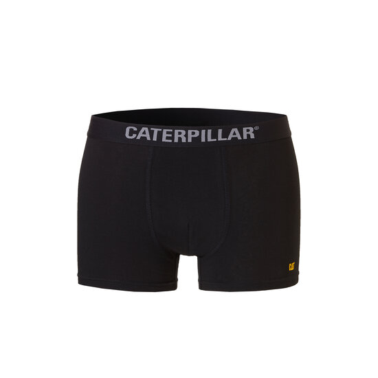 CAT CAT Men's Boxer Shorts 2-Pack Caterpillar Solid Black