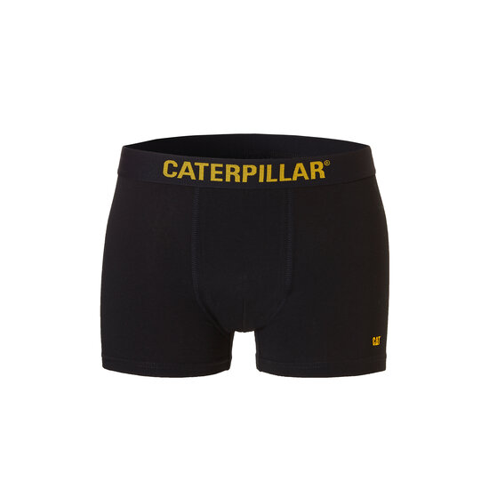 CAT CAT Heren Boxershorts 2-Pack Effen Zwart