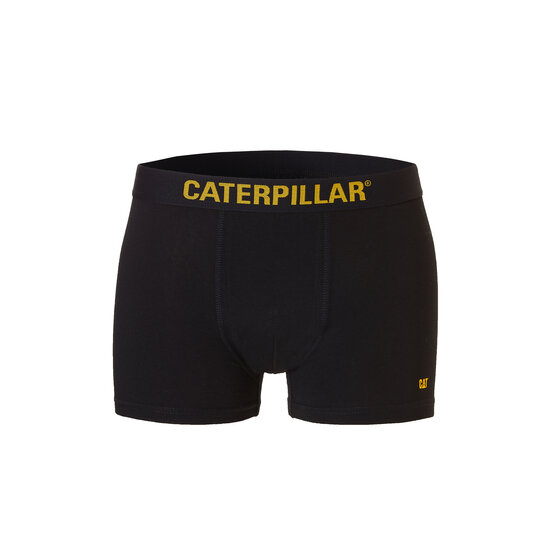 CAT CAT Men's Boxer Shorts 2-Pack Caterpillar Solid Black