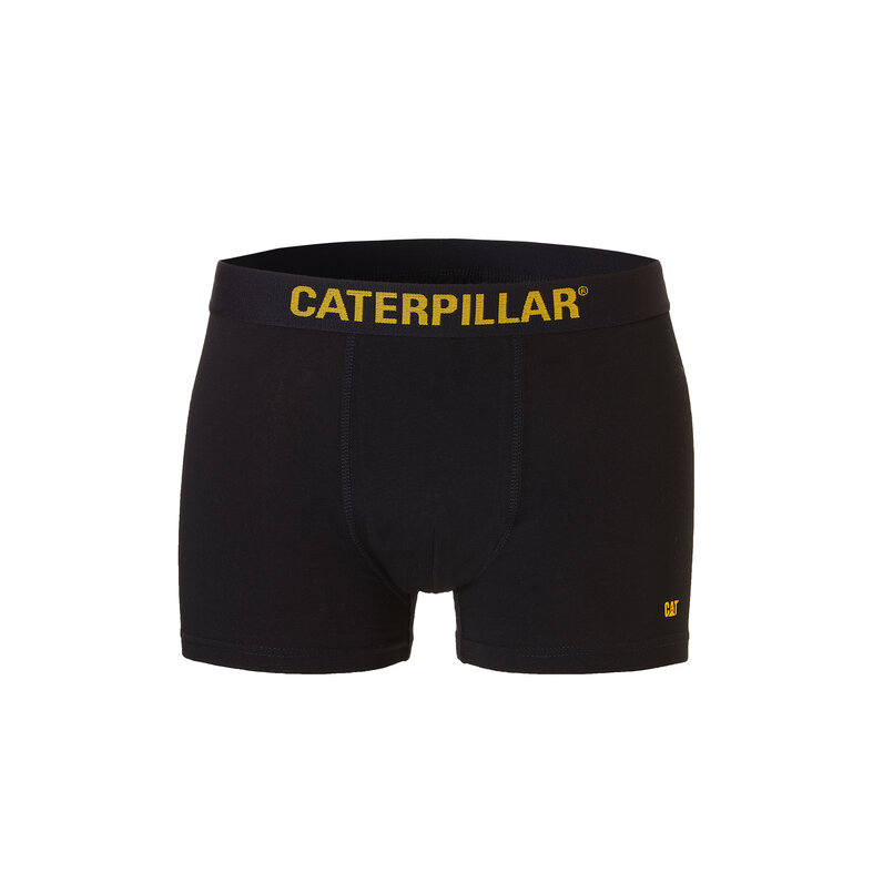 Cat CAT Men's Boxer Shorts 2-Pack Caterpillar Solid Black