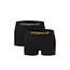 CAT CAT Men's Boxer Shorts 2-Pack Caterpillar Solid Black