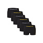 Cat CAT Heren Boxershorts 6 Pack Effen Zwart