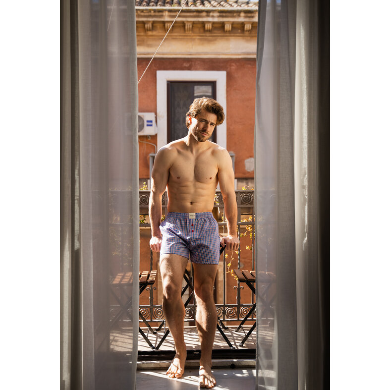 Phil & Co Phil & Co Wide Boxer Shorts Men Core Multipack 8-Pack