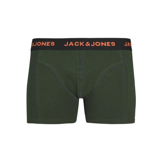 Jack & Jones Junior Jack & Jones Junior Boxershorts Trunks Jongens JACNEON Donkerblauw/Groen/Zwart