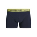 Jack & Jones Jack & Jones Heren Boxershorts Trunks JACANDRÉ Groen/Rood/Donkerblauw 3-Pack