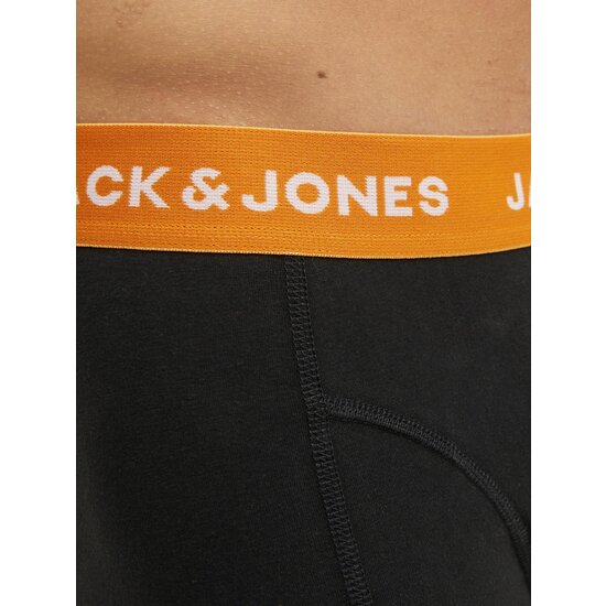 Jack & Jones Jack & Jones Heren Boxershorts Trunks JACGAB Zwart 3-Pack