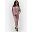 Apollo Apollo Dames Huispak Loungewear Fleece Incl Capuchon Pastel Roze