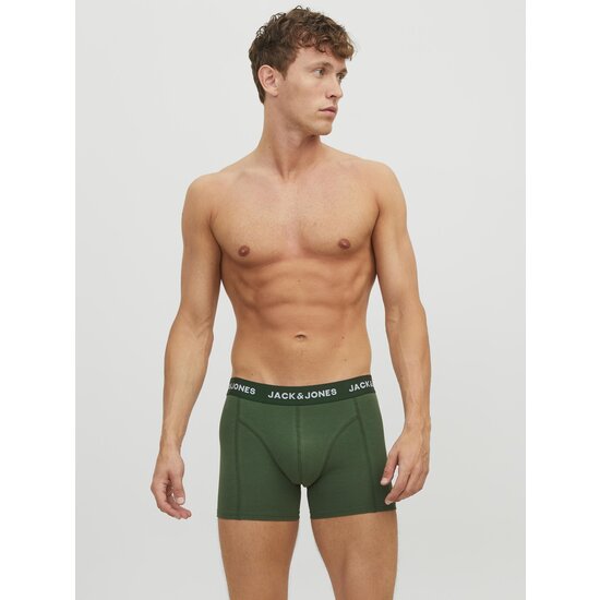 Jack & Jones Jack & Jones Men's Boxer Shorts Trunks JACKEX Orange/Green/Blue 3-Pack