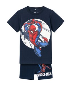 Name It Children's Pyjamas Boys Short Blue Spiderman