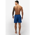 Happy Shorts Happy Shorts Mens Swim Shorts Double Waistband Solid Blue