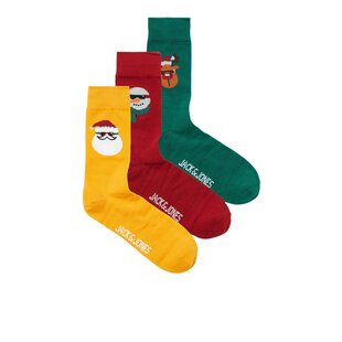 Jack & Jones Junior Socks Christmas Gift Box JACCOOL