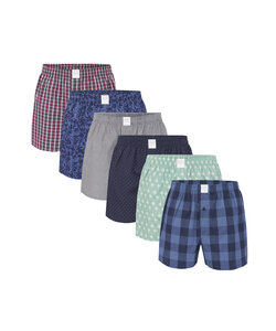 MG-1 Wijde Kinder Boxershorts Jongens 6-Pack D300K