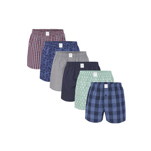 MG-1 Wide Children's Boxer Shorts Boys 6-Pack D300K