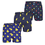 Happy Shorts Happy Shorts Wide Boxer Shorts Men With Print 3-Pack