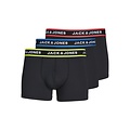 Jack & Jones Jack & Jones Heren Boxershorts Microfiber Trunks JACTHOM Effen Zwart 3-Pack