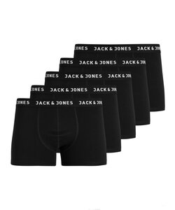 Jack & Jones Boxershorts Heren JACHUEY 5-Pack Zwart