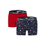 Happy Shorts Happy Shorts Christmas Boxer Shorts 2-Pack Men's Christmas Allover