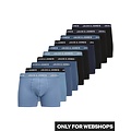 Jack & Jones Jack & Jones Boxer Shorts Men's Trunks JACSOLID Blue 10-Pack