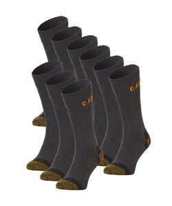 CAT Premium Work Socks Caterpillar Anthracite - 9 pairs